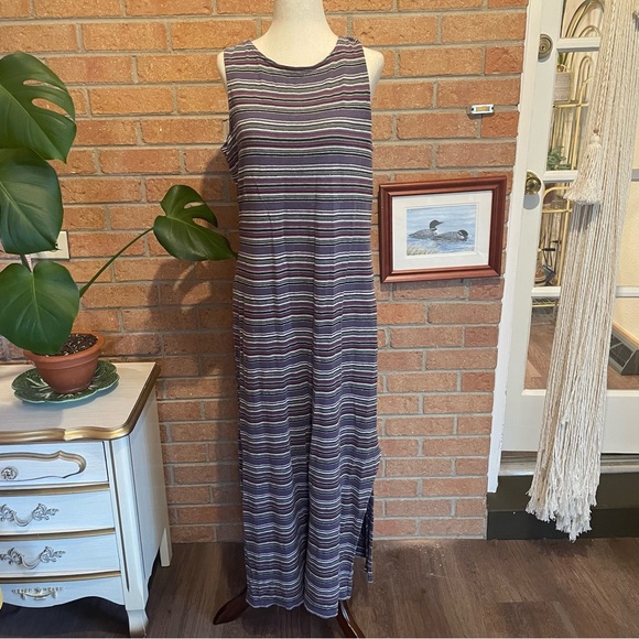 Vintage Embassy Row Purple Maxi Dress Size Large - Picture 2 of 4